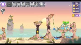 Angry Birds Stella Level 32 Episode 2 Walkthrough ★★★ Beach Day