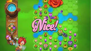 Blossom Blast Saga Level 418 - No Boosters