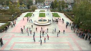 FlasMob PSY Gangnam Style (by Voice of Choice) Флешмоб, Оренбург, ОГУ