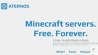 COME USARE ATERNOS, SERVER GRATUITO DI MINECRAFT