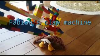 Lego claw machine
