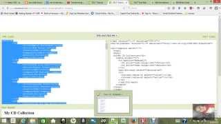 Simple tutorial of XML to XSLT and XHTML transform