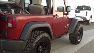 Sonora Nissan, Yuma, Arizona, 85364, 2009 Jeep Wrangler,Red Rock Crystal Pearl, Stock#5839