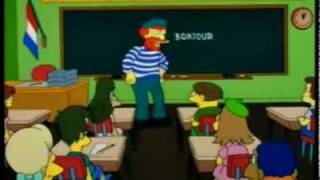 Los Simpsons - Conserje Willy - Bonjour