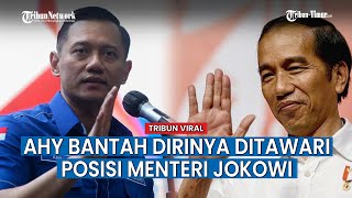 Jawaban AHY Usai Diisukan Bakal jadi Menteri di Kabinet Jokowi