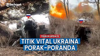 Brigade Artileri ke-305 Vostok Rusia Akurat Serang Posisi Ukraina di Novomikhailovsky
