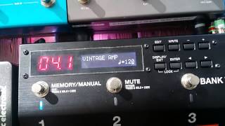 Timeline  overdrive, micro expression, BOSS ES-8