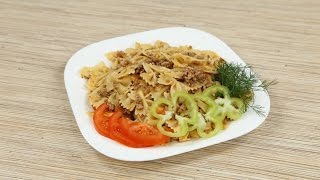 МАКАРОНЫ ПО-ФЛОТСКИ В МУЛЬТИВАРКЕ, РЕЦЕПТ МАКАРОН С ФАРШЕМ #РЕЦЕПТЫ ДЛЯ СКОРОВАРКИ