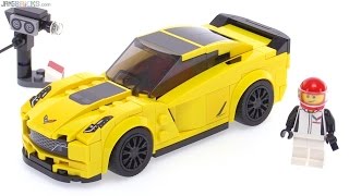 LEGO Speed Champions Chevrolet Corvette Z06 review! 75870