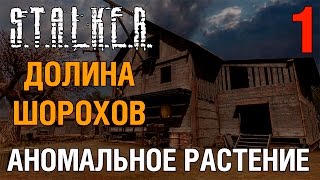 S.T.A.L.K.E.R. мод Долина Шорохов #1 Аномальное растение и выход из пещеры. Прохождение.