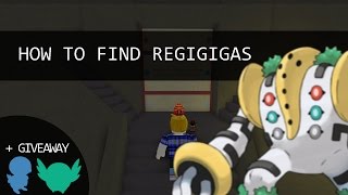 pokemon brick bronze how to find regigigas