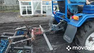 СКАУТ Т-18, предварительные испытания, роторных ежей, без регулировки.