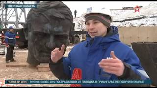 Величественный памятник советскому солдату активно строится подо Ржевом