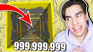 САМАЯ ГЛУБОКАЯ ШАХТА ГЛУБИНОЙ 999.999.999 ВНИЗ! ТРОЛЛИНГ В МАЙНКРАФТЕ