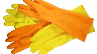 2 идей из резиновых перчаток/2 ideas of rubber gloves