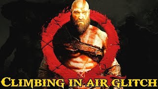 God of War 4: Climbing in air glitch (Demonstration)