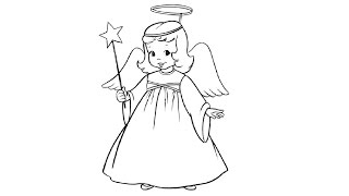 How to Draw an Angel / Как нарисовать ангела