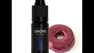 Ароматизатор drops blueberry donut как смешивать
