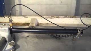HPA cylinder burst test for Air Venturi