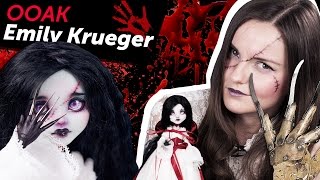 Emily Krueger OOAK (Эмили Крюгер ООАК, дочь Фредди Крюгера), обзор на Halloween/Хэллоуин