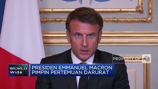 Prancis Memanas, Presiden Macron Gelar Rapat Darurat