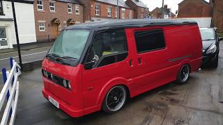 Mazda e2200 van customised.