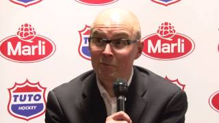 TUTO Hockey - HCK, 5.2.2014. Lehdistötilaisuus