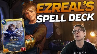 Mystic Shot after Mystic Shot! Ezreal + Heimer Spells Deck! | Legends of Runeterra | Savjz
