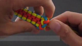 How to Make a Spectrally Clustered Crown Sinnet (Key Fob) by TIAT