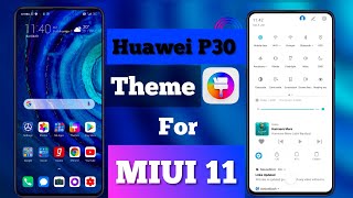 Emui theme for miui 11 | Huawei P30 v11 theme | whatsapp blue theme | Digital Avatar