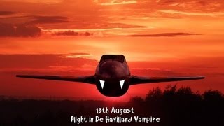 Flying de Havilland Vampire