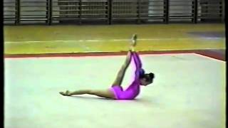 Zaripova Amina ball Championships of Russia 1995