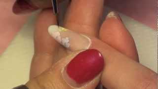 Step by step nail art fiori primavera -  Denise Ariotti (Master Morgana nails)
