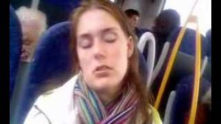 slapen in de bus