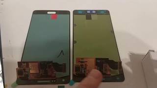 Сравним дисплей Samsung A5 2015 A500 100% оригинал и Oled Китай