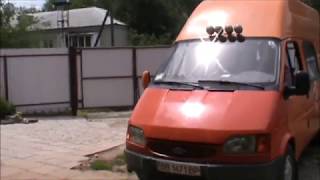 В мастерской Матвиенка. Убитый форд транзит