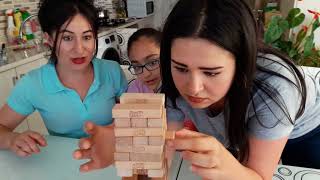 Şimdi Benim Sıram Kanalı İle  JENGA OYUNU OYNUYORUZ (CEZALI)