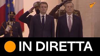 Roma: incontro tra Macron e Draghi