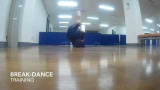 Break Dance Training in Keimyung University maejeom