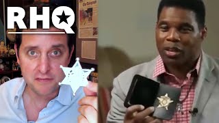 Comedian DESTROYS Herschel Walker, Fake Police Officer