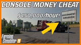 CONSOLE MONEY CHEAT IS HERE! | New Mods For Farming Simulator 19