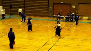 第24回近畿高等学校なぎなた選手権大会　個人の部7　準決勝2