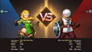 Dragon Nest M Bow Master ladder Combo Skill