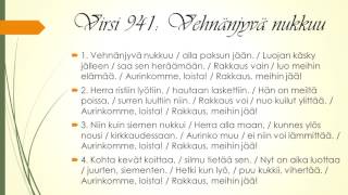Virsi 941: Vehnänjyvä nukkuu (sanat)
