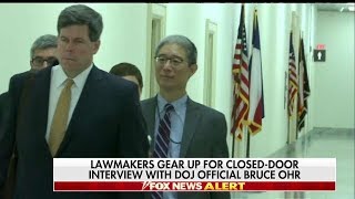 WATCH: Bruce Ohr Refuses to Answer Questions From Fox News' Herridge