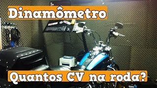 Escape na Cidade - Qual a Potência da Harley-Davidson Dyna Super Glide - Dinamometro