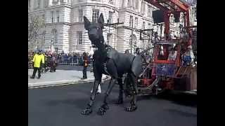 Liverpools Titanic Girl: Giant Spectacular Xolo the Dog