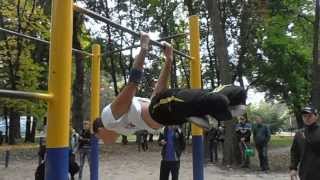 пацан ебошил Gimbarr на соревнованиях по Street Workout, и ему похуй было...