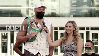 USA: Tyson Fury pledges to knock Deontay Wilder out ahead of Las Vegas clash