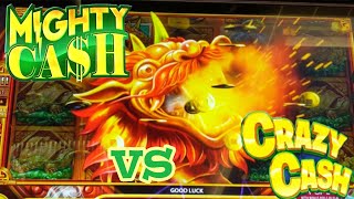 MIGHTY CASH VS CRAZY CASH ? WHICH ONE DOUBLES UP FOR A BIG WIN?